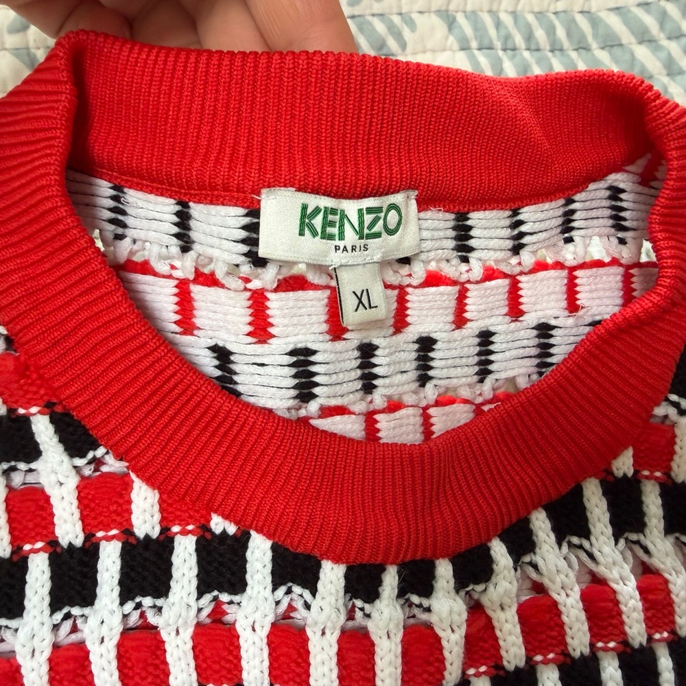 Kenzo Colorful Striped  Sweater - Picture 4 of 7